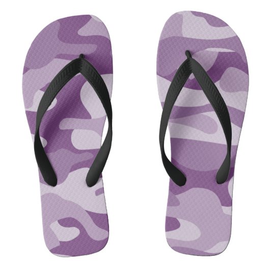 Tongs Camo Monocolore Lilas (Semelle)