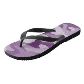 Tongs Camo Monocolore Lilas (Incliné)