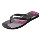 Tongs camo rose (Incliné)