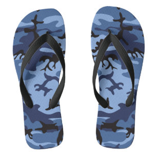 Tongs Camouflage bleu marine, Militaire, Armée