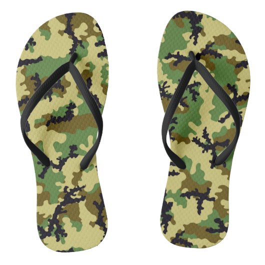 Tongs Camouflage des bois (Semelle)