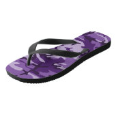 Tongs Camouflage Violet, Militaire, Armée (Incliné)