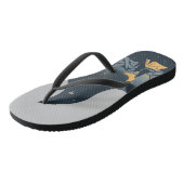 Tongs Camping cool Camper Feu de Campement Sous Les Mont (Incliné)