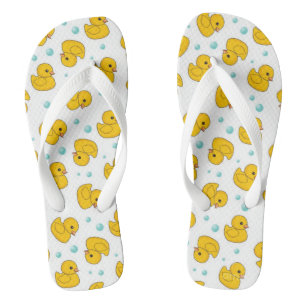 Tongs Canard en caoutchouc jaune mignon