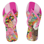 Tongs Candy Super Sweet Glace Cream Funny (Semelle)