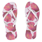 Tongs Canna Tropicanna Feuilles en rose (Semelle)