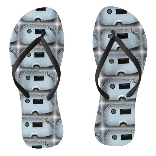 Tongs Caravane en teardrop simplifiée roulette gypsy (Semelle)