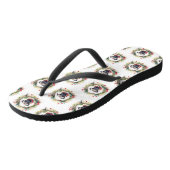 Tongs Carlin Noël Wreath Festive Pup (Incliné)