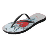 Tongs Carte Tarot 3 épées Thunder_Cove (Incliné)