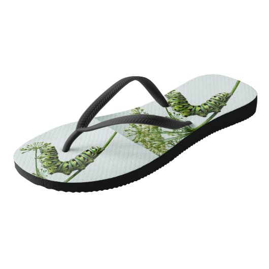 Tongs Caterpillar Noir/Papillon (Incliné)