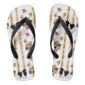 Tongs Cavalier King Charles Spaniel, Tri (Semelle)