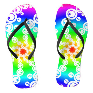 Tongs Cercle de culture Abstrait