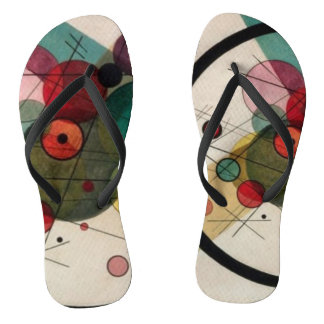 Tongs Cercles Abstraits Kandinsky