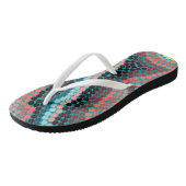 Tongs Cercles mosaïques (Incliné)