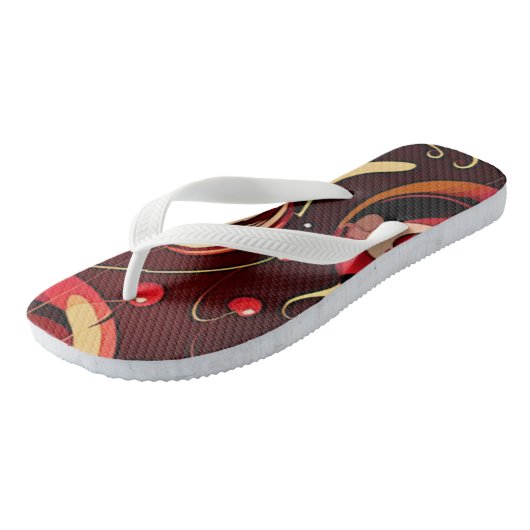 Tongs Cerise trempée : (Incliné)