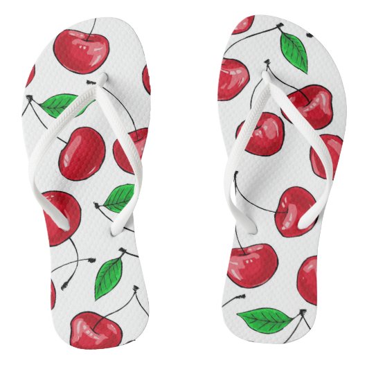 Tongs Cerises (Semelle)