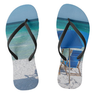 Tongs Chaise longue et parasol de Destin Floride Claquet
