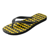 Tongs Charlie Brown Zig Zag Motif (Incliné)