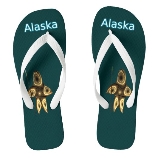 Tongs Chasseur inuit fractal - Alaska (Semelle)