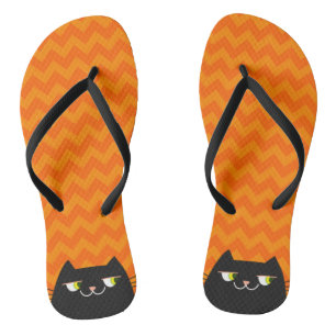 Tongs Chat noir