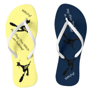Tongs Chat Sur Balai