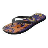 Tongs Chats Tribaux Inca Skateboard Flip Flops (Incliné)