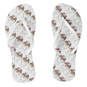 Tongs Chaud Fudge Ice Cream Shoppe Sundae Flip Flop