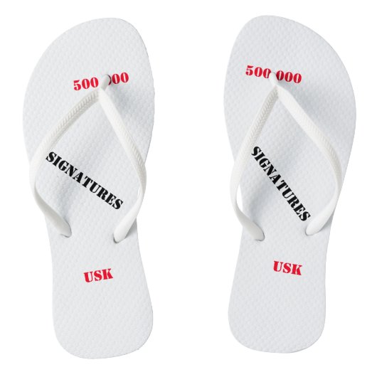 Tongs Chaussettes tout imprimées (Semelle)