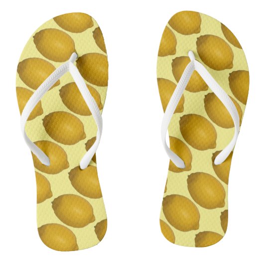 Tongs Chaussures d'été aux citrons tropicaux (Semelle)