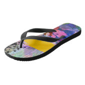Tongs Chaussures hautes style graffiti (Incliné)