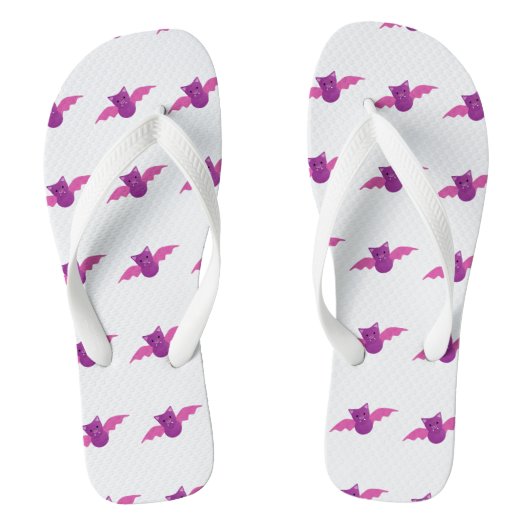Tongs Chauve-souris rose (Semelle)