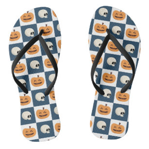 Tongs Checks de Skulls et Pumkins