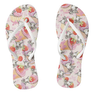 Tongs CHÈQUES et sucreries par TotallyGoatally™