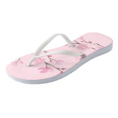 Tongs Cherry Blossom - Transparent - Spécial (Incliné)