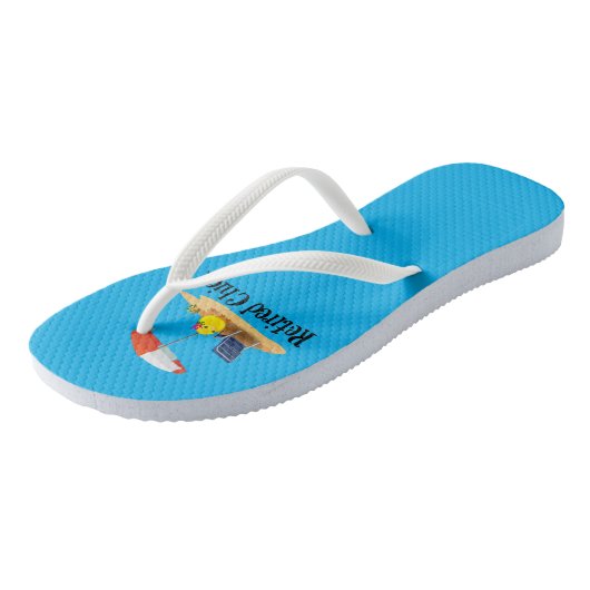Tongs Chick retraité...Design mignon et coloré (Incliné)