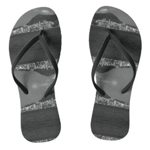 Tongs Chine vintage Baie de Hong Kong Gratte-ciel