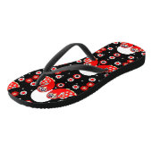 Tongs Chouette d'art populaire (Incliné)