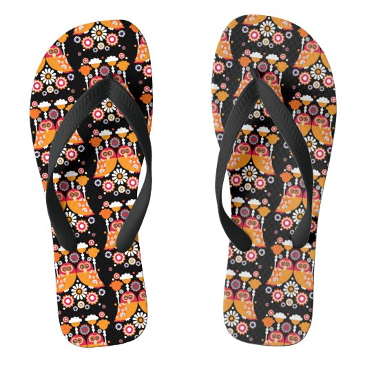 Tongs Chouette d'art populaire (Semelle)