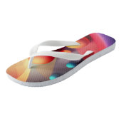 Tongs ChromaSteps : L'expérience Sandale colorée (Incliné)