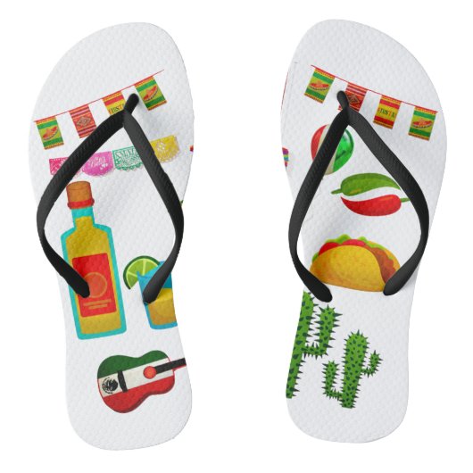 Tongs Cinco de Mayo Célébration Thunder_Cove (Semelle)