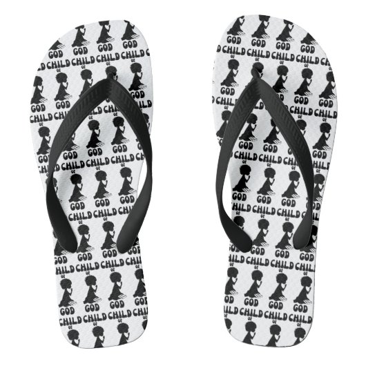 Tongs Citation De L'Enfant De Dieu Dans La Bible (Semelle)