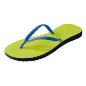 Tongs Citron amer (couleur solide) (Incliné)