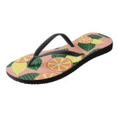 Tongs Citrons et oranges (Incliné)