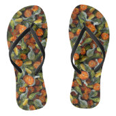 Tongs Citrouille, Squash automne moisson Flip Flops (Semelle)