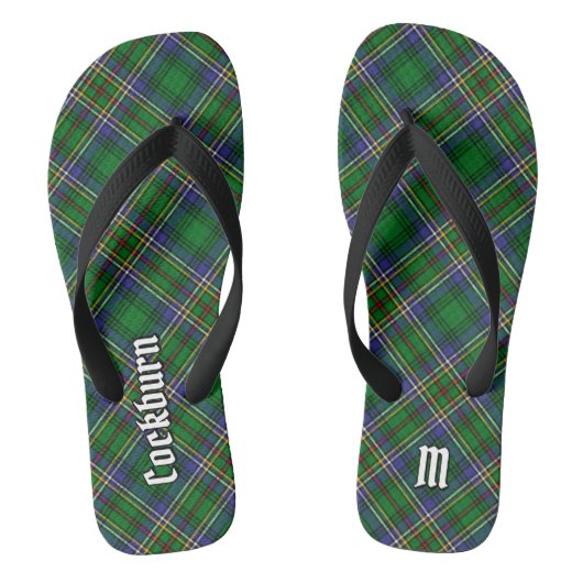 Tongs Clan Cockburn Tartan (Semelle)