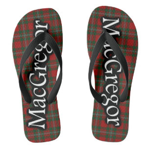 Tongs Clan écossais MacGregor Tartan Flop