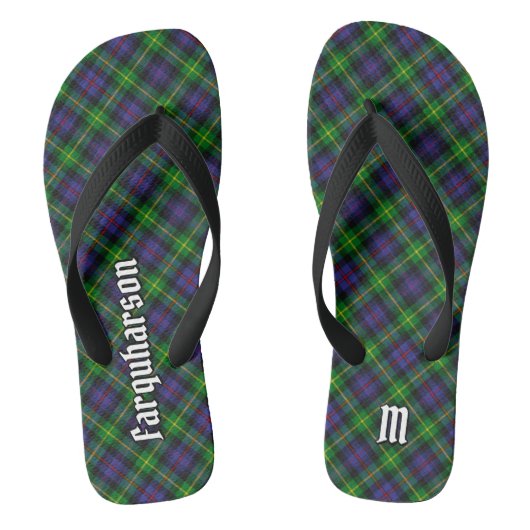 Tongs Clan Farquharson Tartan Flip Flops (Semelle)