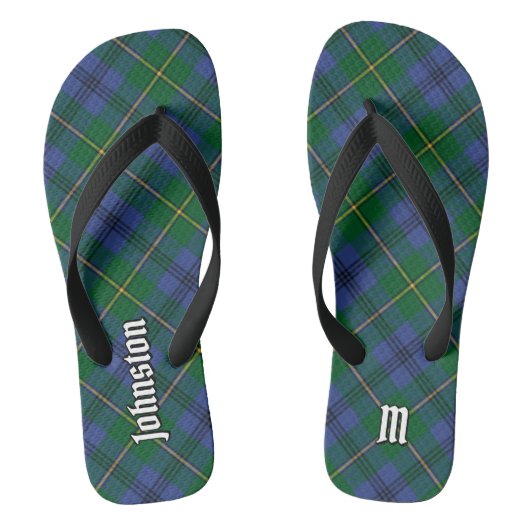 Tongs Clan Johnston Tartan Flip Flops (Semelle)