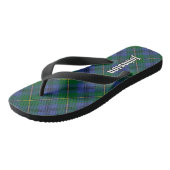 Tongs Clan Johnston Tartan Flip Flops (Incliné)