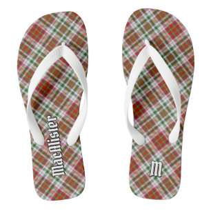 Tongs Clan MacAlister Robe Tartan Tartan Flip Flops